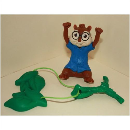 2011 McDonalds Alvin & the Chipmunks Chipwrecked Zip Line Simon