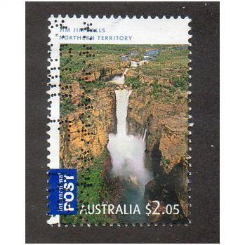 AUS 2008 $2.05 'JIM JIM FALLS' FINE USED (EBID2925)