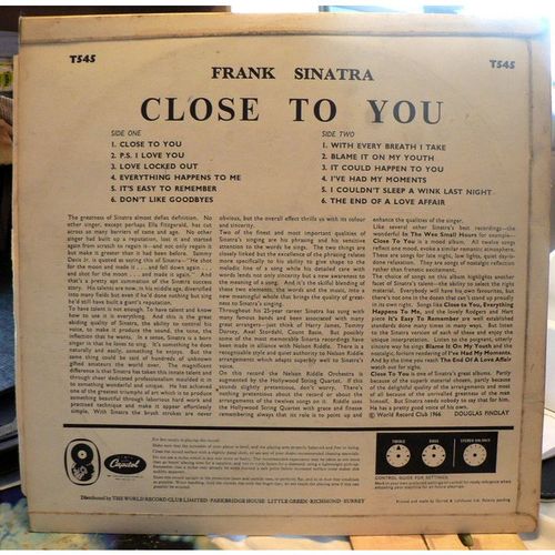 Frank Sinatra - Close To You - 1966 - Capitol/World Record Club T545