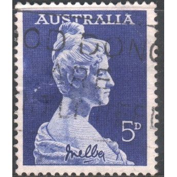 Australia 1961 - SG340 - 5d blue - Dame Nelly Melba - used