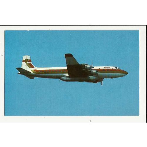 Aviation BUTLER AIRCRAFT CO. DC-7 Postcard by Mary Jayne (MJ960)