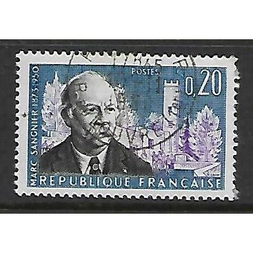 FRANCE 1960 20c MARC SANGNIER SG 1502 FINE USED