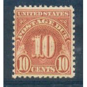 J84 10c Postage Due Just Clears MNH Q3323