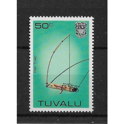 Tuvalu.SG209 50c Rat Trap.Mounted Mint.Mar22