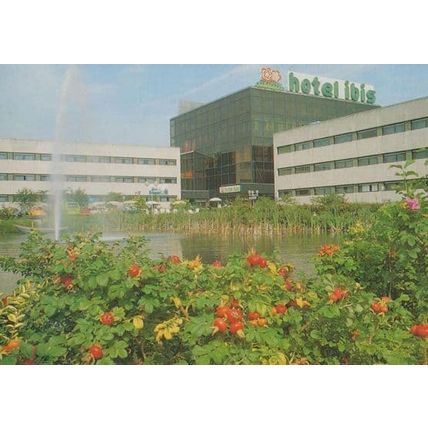 Hotel Ibis Amsterdam Airport Hairdresser Advertising Postcard