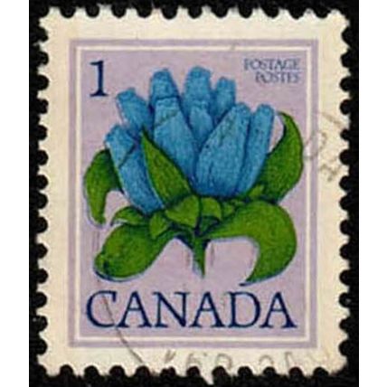 Canada 1977 Wild Flowers 1c Used Stamp