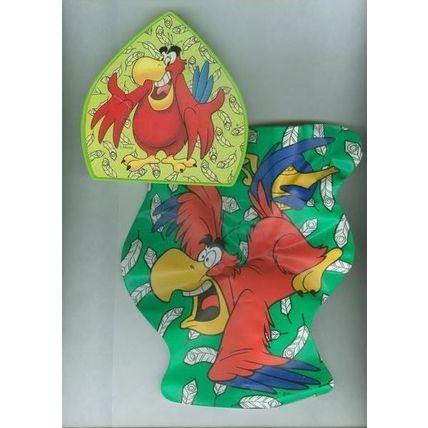 1994 Burger King Disney's Aladdin's Hidden Treasures Iago Inflatable & Case
