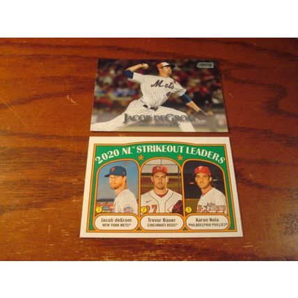 2019-2023, 10-Premium Cards, JACOB DEGROM, Mets