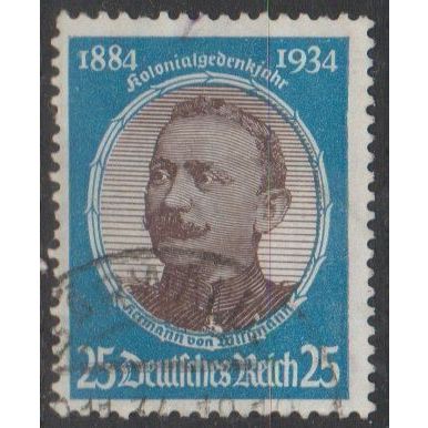 Mi : 543y used 1934 Cat € 26