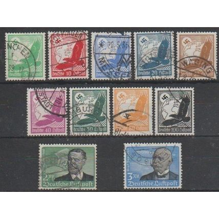 Mi: 529/39 used 1934 Cat € 95