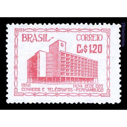 Brazil 1951 unused (mint, no gum) c1951-02