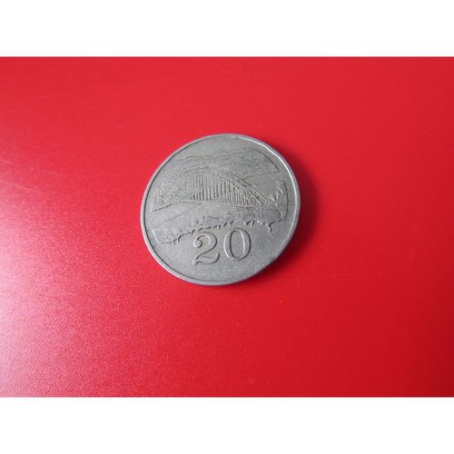 1988 ZIMBABWE 20 CENTS FREE POST. AF