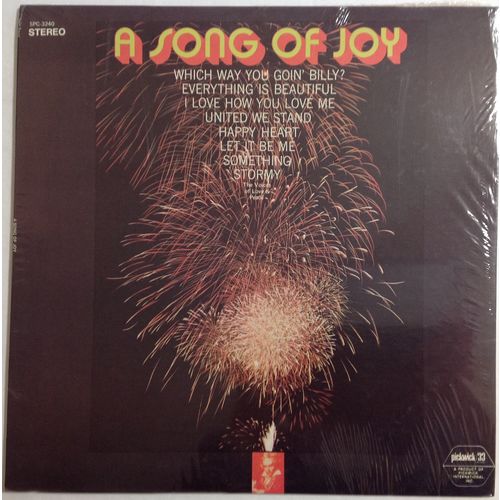RARE: A Song Of Joy by The Voices of Love & Peace - Pickwick SPC-3240 [vinyl LP]