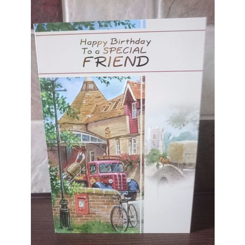 friend birthday card - To a special Friend - 009