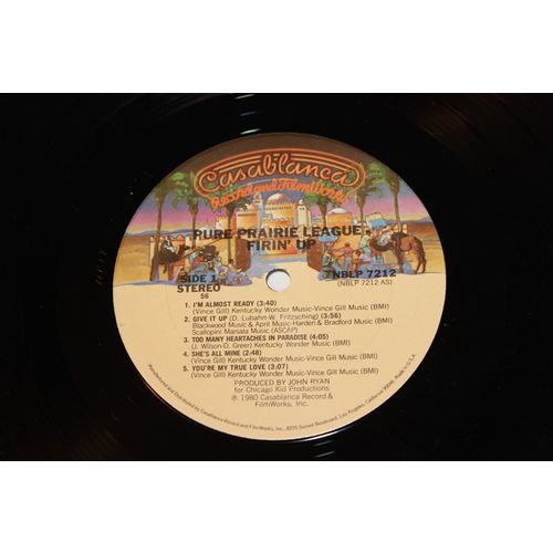Pure Prairie League LP-FIRIN' UP STEREO