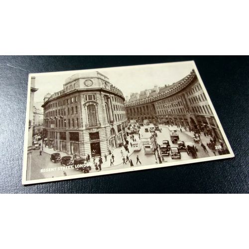 REGENT STREET, LONDON<>VINTAGE POSTCARD