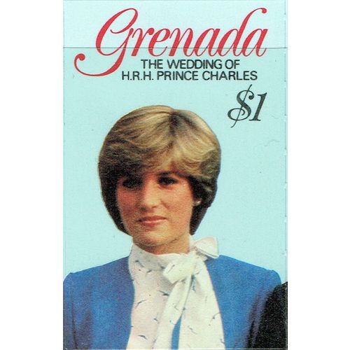 Grenada 1981 Royal Wedding $1 S/Ad SG1136 UM