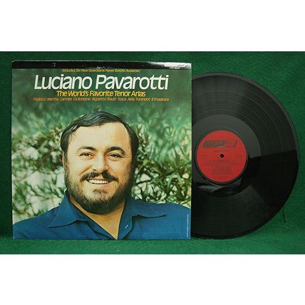 Luciano Pavarotti - The World’s Favorite Tenor Arias - XOS 26384 - EX+