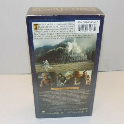 The Lord Of The Rings Return Of The King VHS Set NEW Sealed