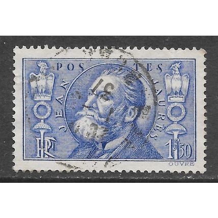 FRANCE 1936 sg552 1Fr50c ultramarine JEAN JAURES USED CDS