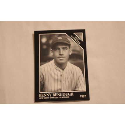 Bernard "Benny" Bengough 1991 The Sporting News Conlon Collection NO. 103
