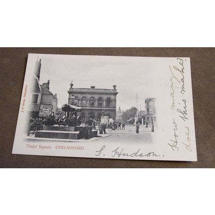 1904 fr J.P Green Postcard - Tindal Square - Chelmsford, Essex