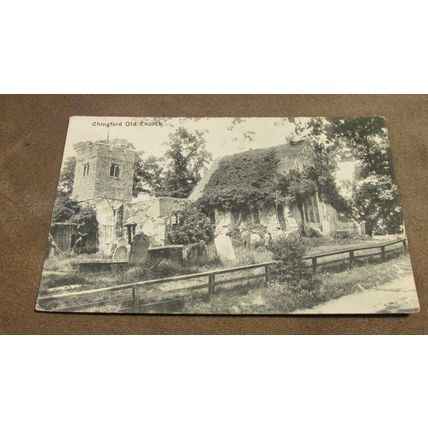 1904 Fr Frith Postcard - Chingford Old Church, Essex / Waltham Forest