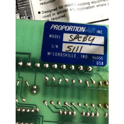 NEW PROPORTION AIR INC SPCBY,X-602 SELECTABLE PRESSURE Control 110VAC 24VDC,Se