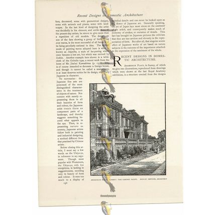 Ardenrun Place, Surrey, Front Garden, E Newton, Book Illustration (Print), c1910