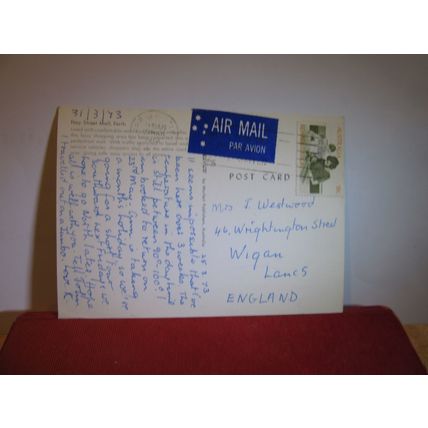 HAY STREET, PERTH, WESTERN AUSTRALIA, used postcard, 1973 pm =
