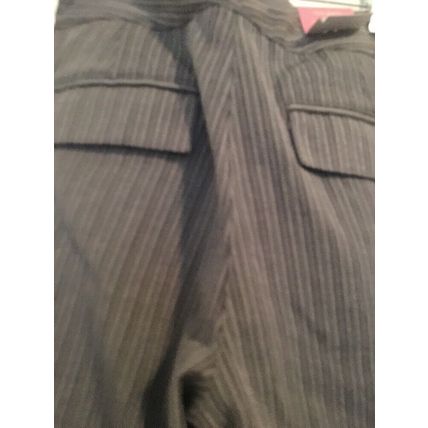 Old Navy Women's Gray Striped Dress Pants Slacks Size 8