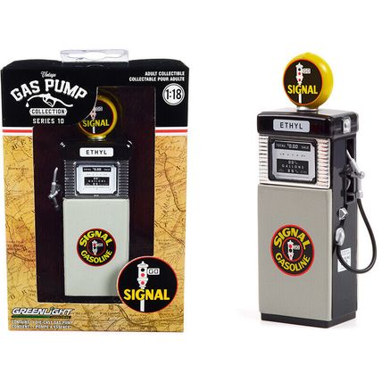 1951 Wayne 505 Gas Pump "Signal Gasoline" Black and Gray "Vintage Gas Pumps" ...