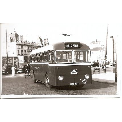 Black & White Photograph of Western Welsh Omnibus Co. Ltd. - MKG 473