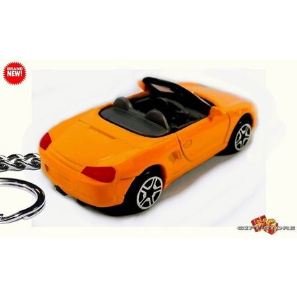 RARE KEYCHAIN YELLOW GRAY PORSCHE™ BOXSTER CUSTOM Ltd GREAT GIFT NOVELTY