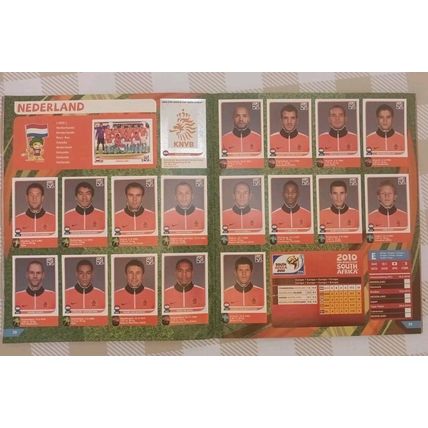 Panini 2010 World Cup South Africa Complete Sticker Album - Full Book