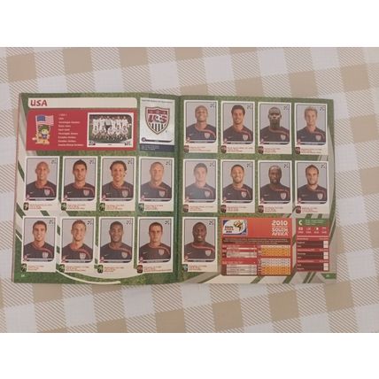 Panini 2010 World Cup South Africa Complete Sticker Album - Full Book