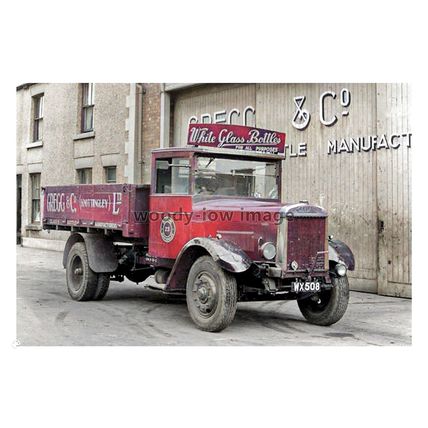 ptc7976 - Yorks - Gregg & Co's Leyland Lorry Reg.WX 508, Knottingley. print 6x4