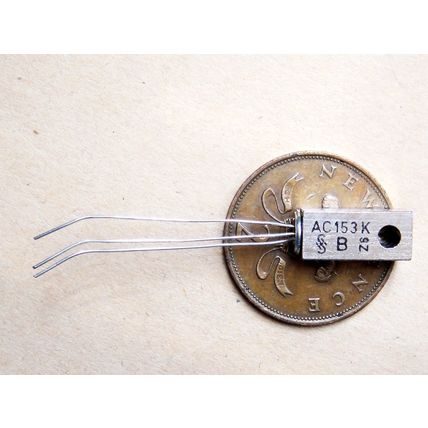 AC153K Siemens PNP Germanium Audio Vintage Early 1960's Transistor NOS Fuzz Box