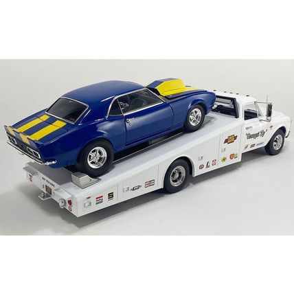 1/18 ( IT 105 ) 1967 Chevrolet C-30 Ramp Truck White "Grumpy's Toy" Limited