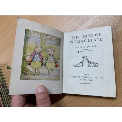 1967 BEATRIX POTTER "THE TALE OF PIGLING BLAND" BOOK (P2)