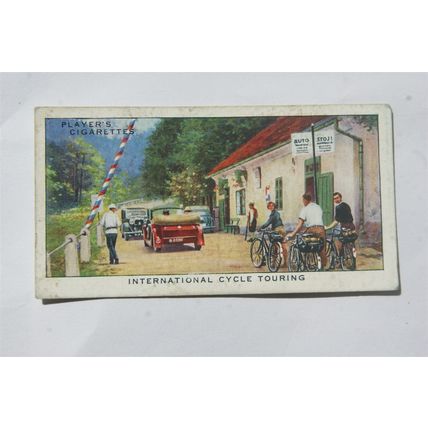 1939 John Player & Sons Cycling No. 42 International Cycle Touring