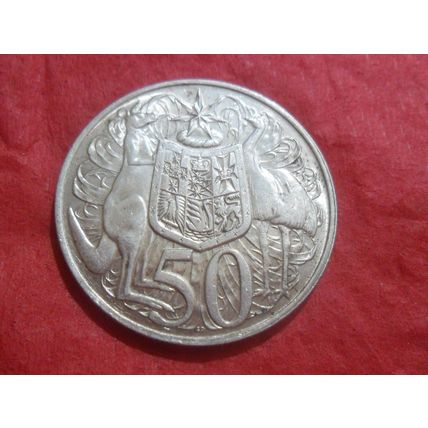 1966 Elizabeth II 50 cents - Australia.