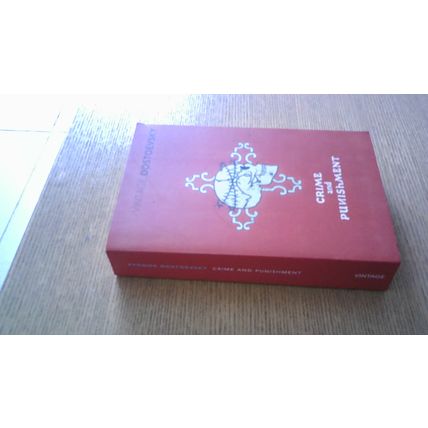 CRIME AND PUNISHMENT by Dostoevsky (First Edition Paperback) Vintage 2007