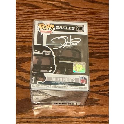 Funko Pop! NFL - Jalen Hurts #240 Facsimile Laser Autographed (Box & Protector)