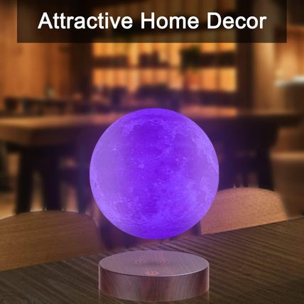 Vgazer Levitating Moon Lamp, 16 Colors 20 Models Floating Moon Lamp,Floating and