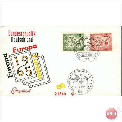 Germany FDC 1965 - SG 1404-1405 - Europa 65 (1)