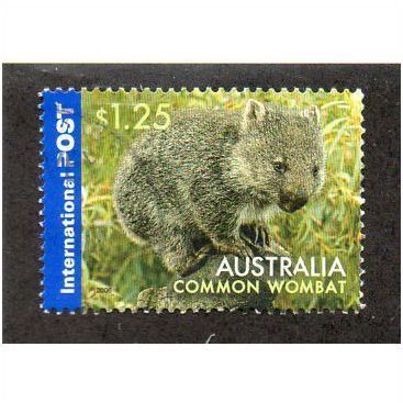 AUS 2006 $1.25 'COMMON WOMBAT' FINE USED (EBID2867)