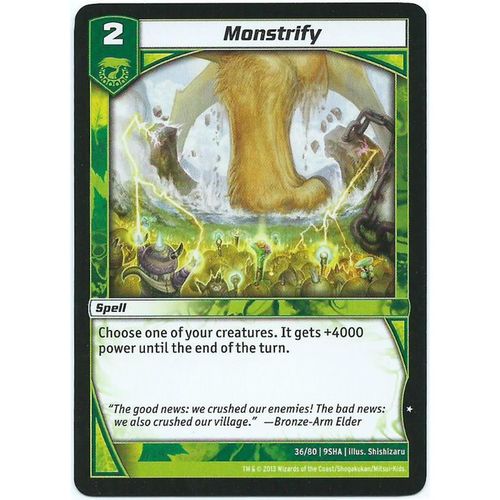 Kaijudo - Shattered Alliances - #36/80 - Monstrify