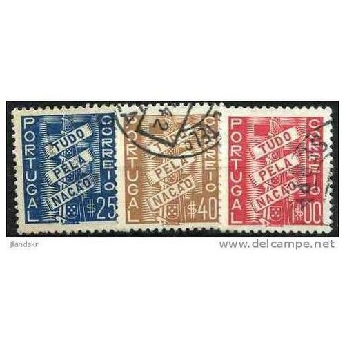 1935 Michel 586/588 - #4 fine used (o)