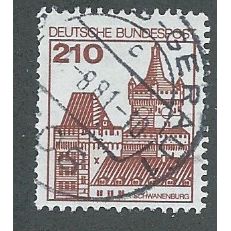 GER 1977 210pf 'CASTLES - SCHWANENBURG' FINE USED (EBID43-188)